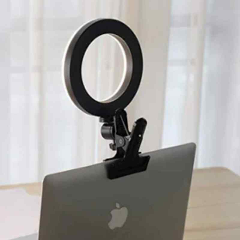 6" Clip-On LED Ring Light