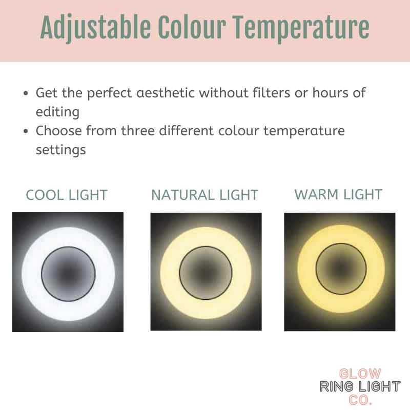 6" Clip-On LED Ring Light