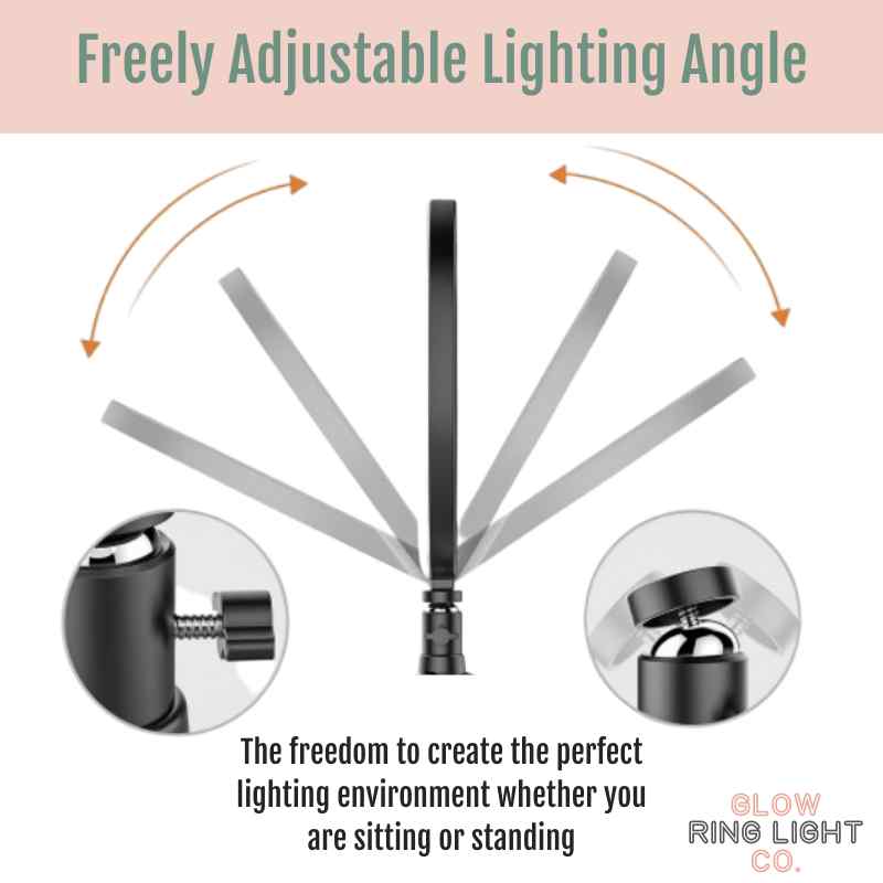 6" Clip-On LED Ring Light