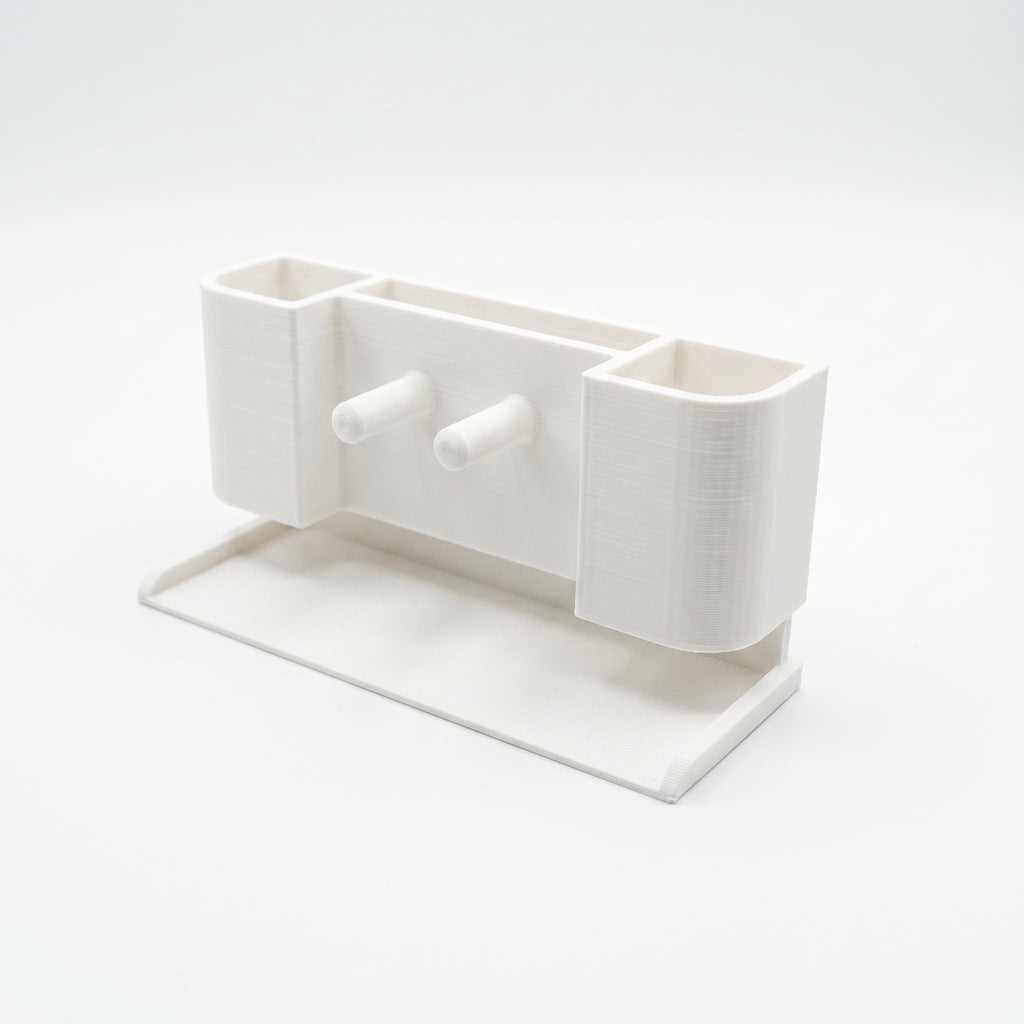 Modular Sink Caddy Sponge & Brush Organizer with Drip Tray