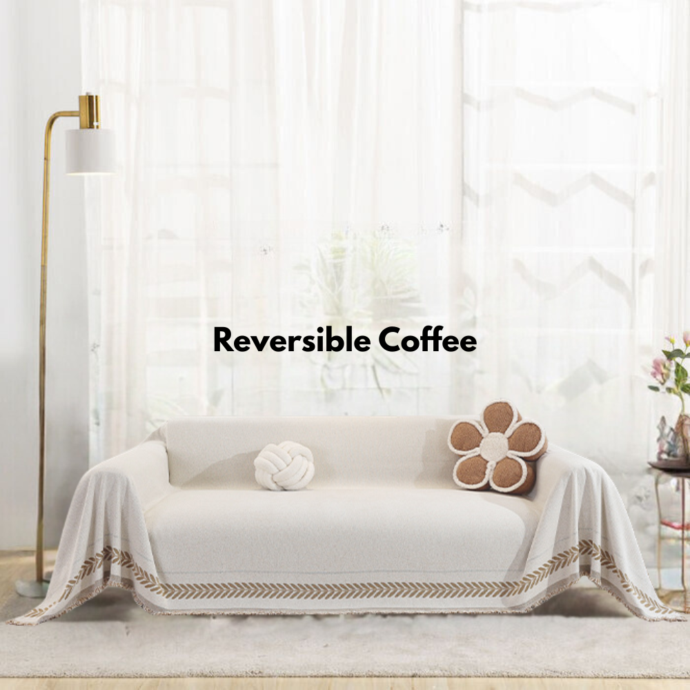 Reversible Couch Throw Blanket