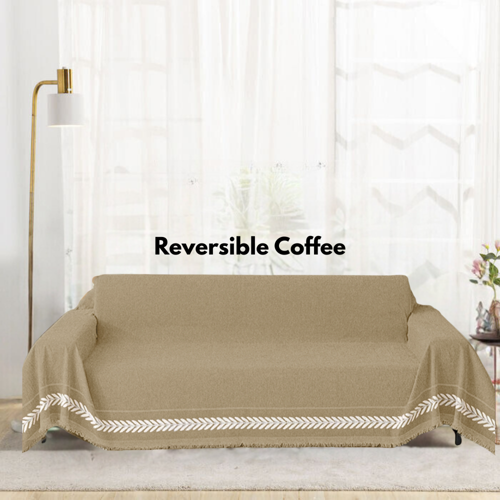 Reversible Couch Throw Blanket