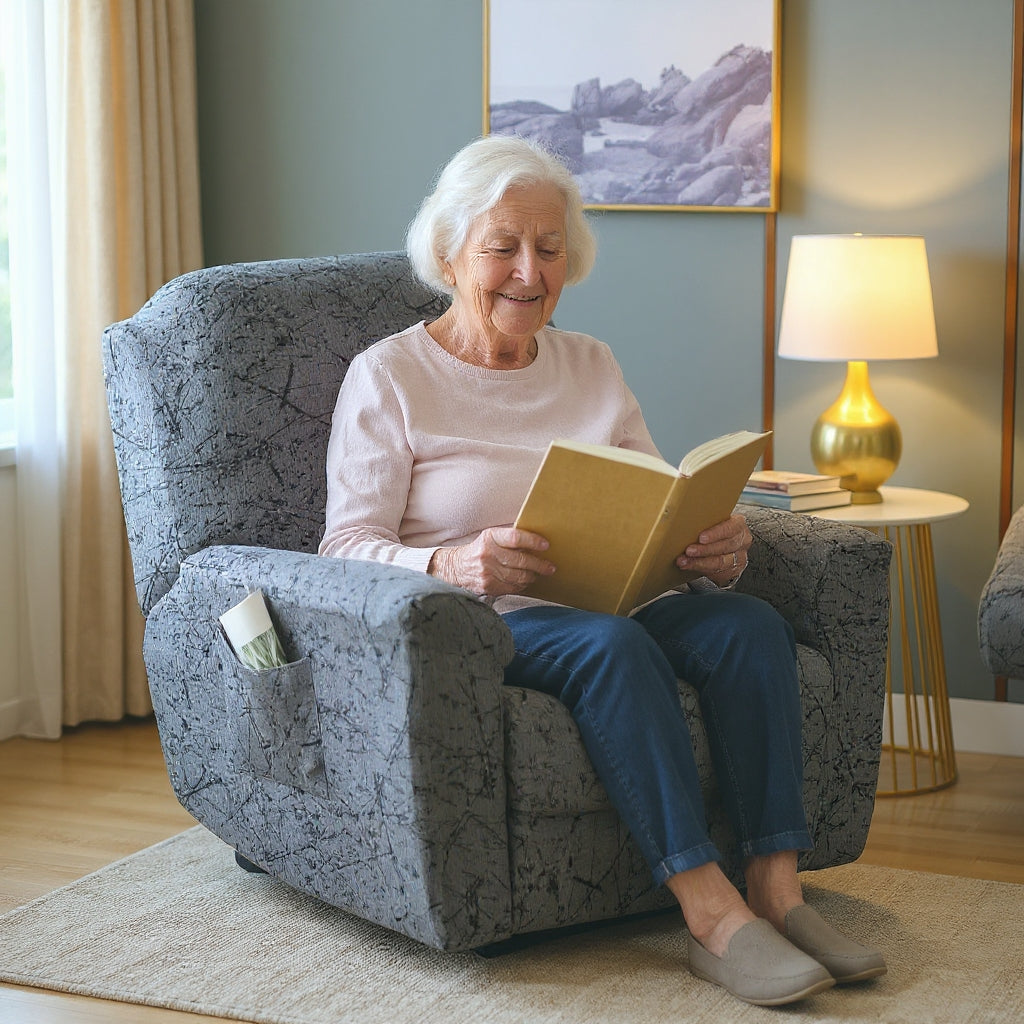 Gray Slate Recliner Covers