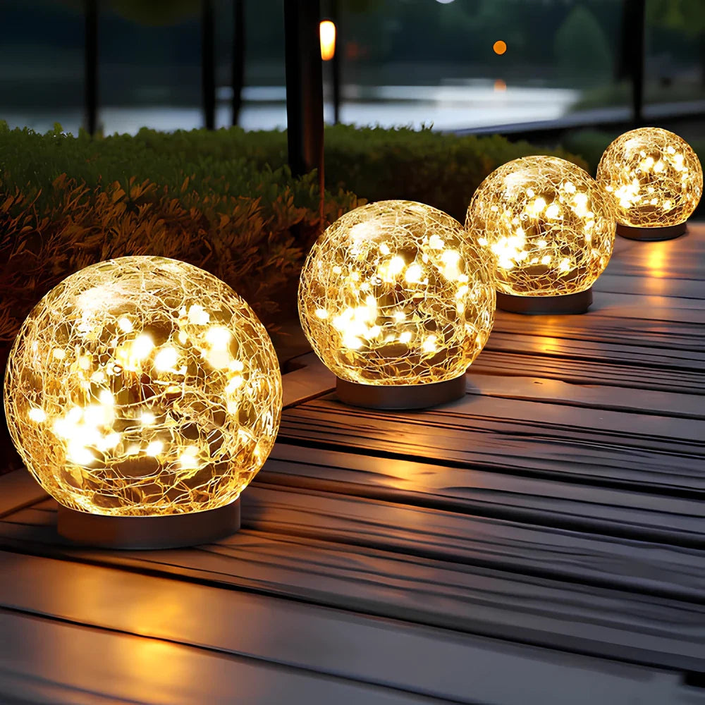 Solar Globe Garden Light
