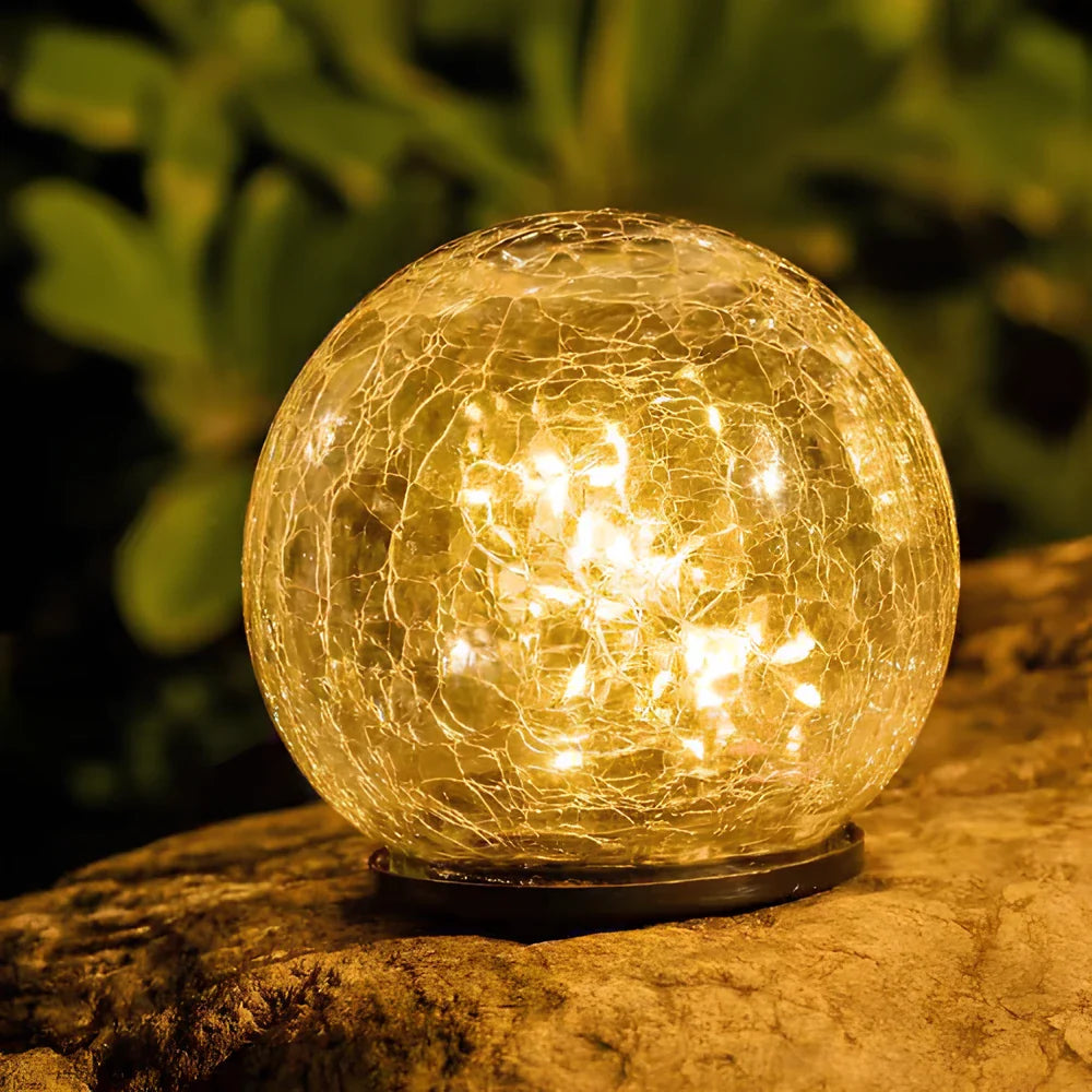 Solar Globe Garden Light