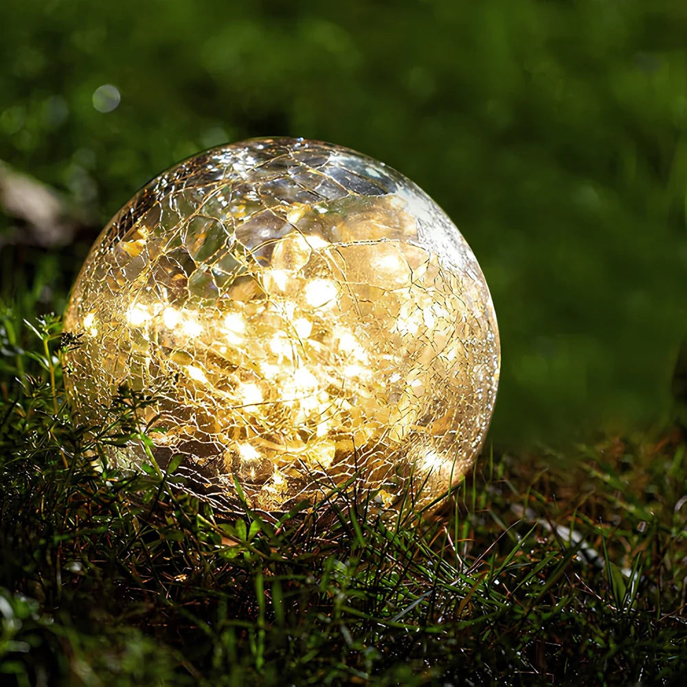 Solar Globe Garden Light