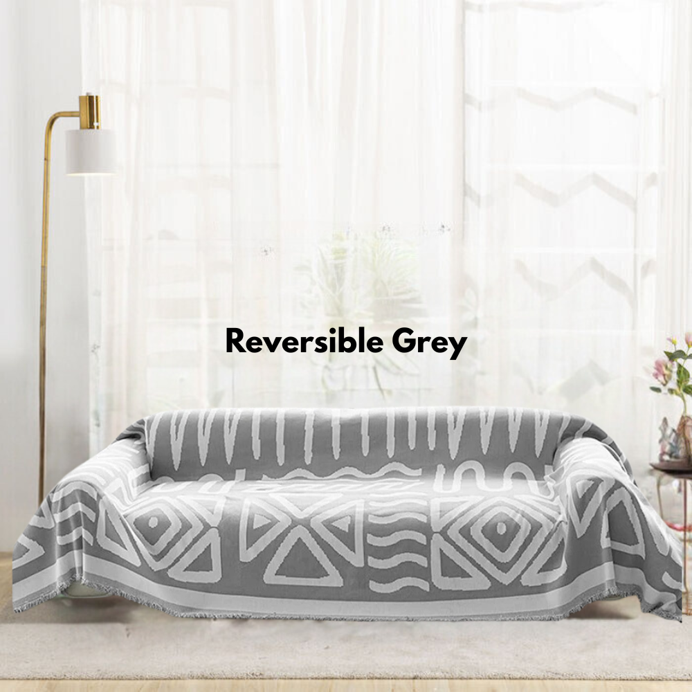 Reversible Couch Throw Blanket