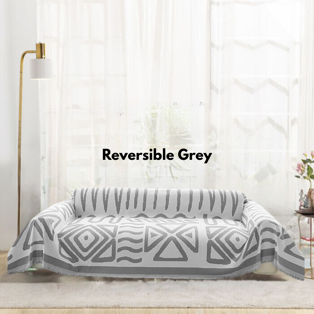 Reversible Couch Throw Blanket