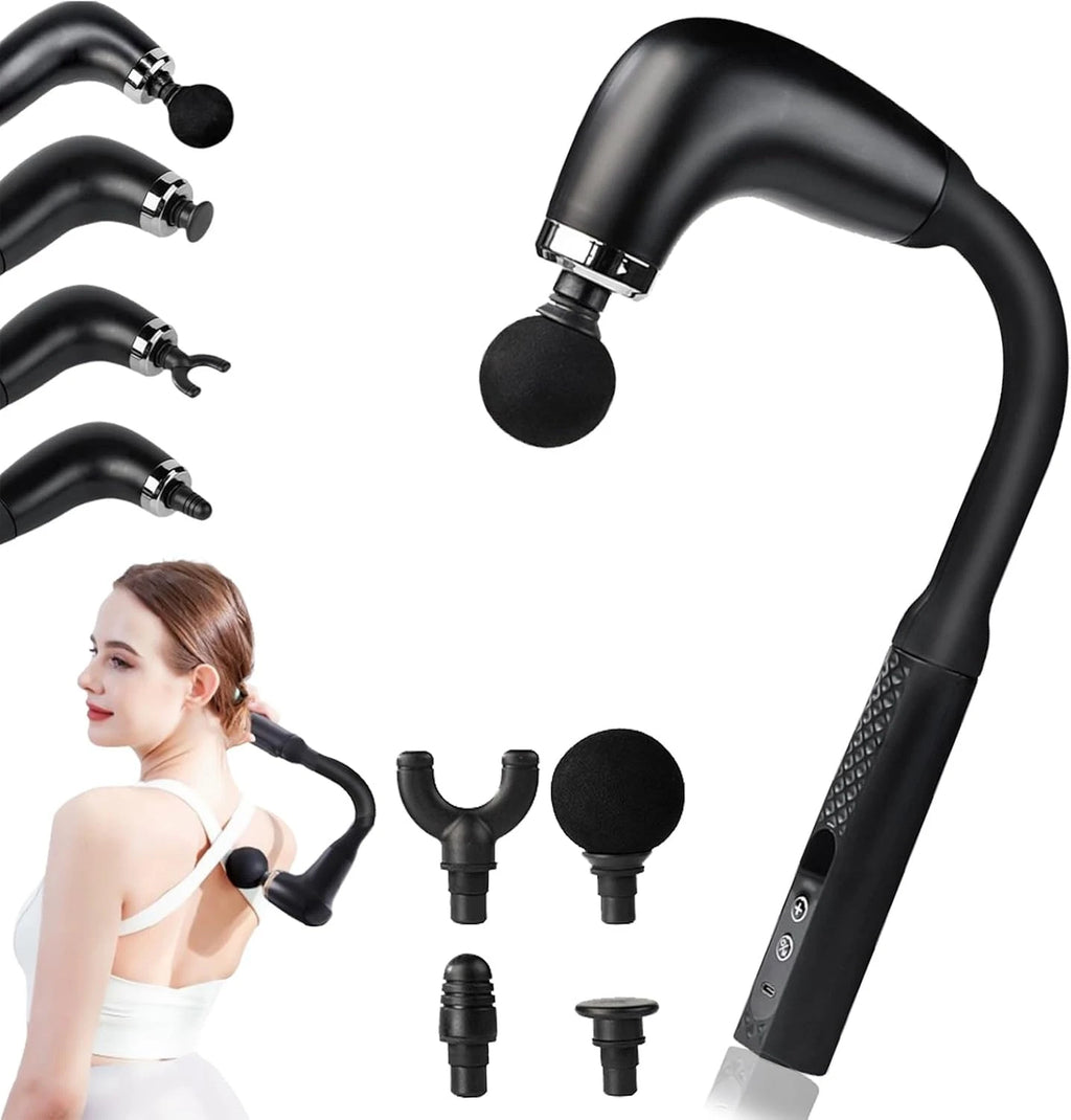 Curved Handle Massage Gun