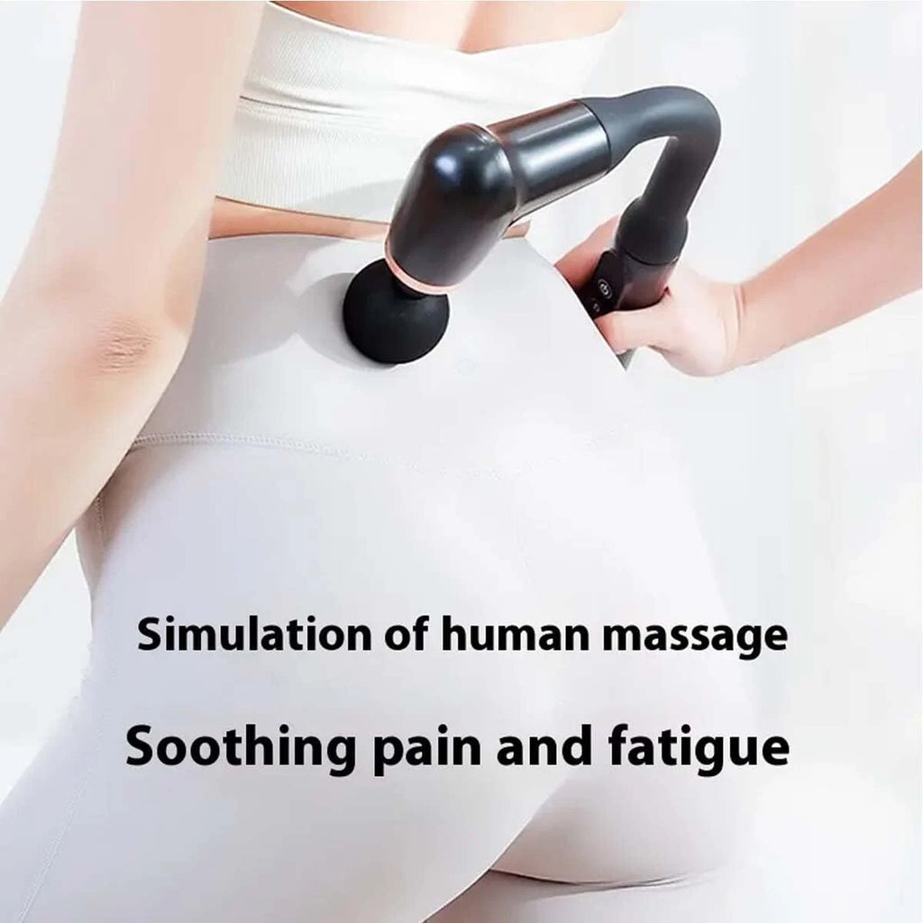 Curved Handle Massage Gun