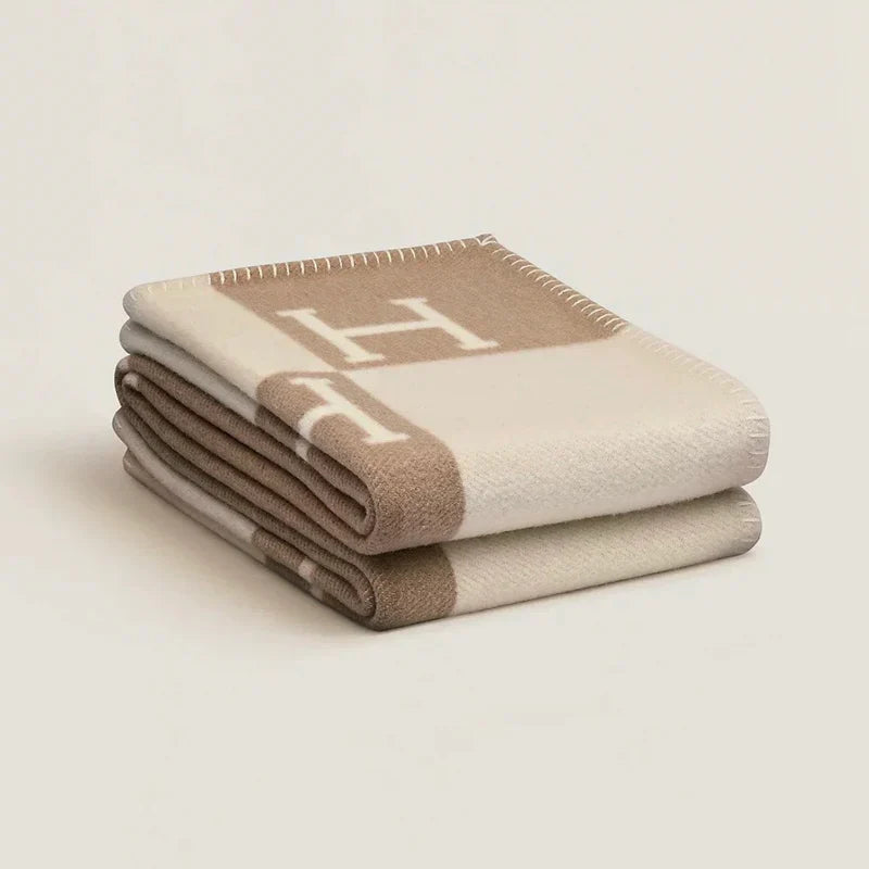 Luxury Wool-Cashmere Throw