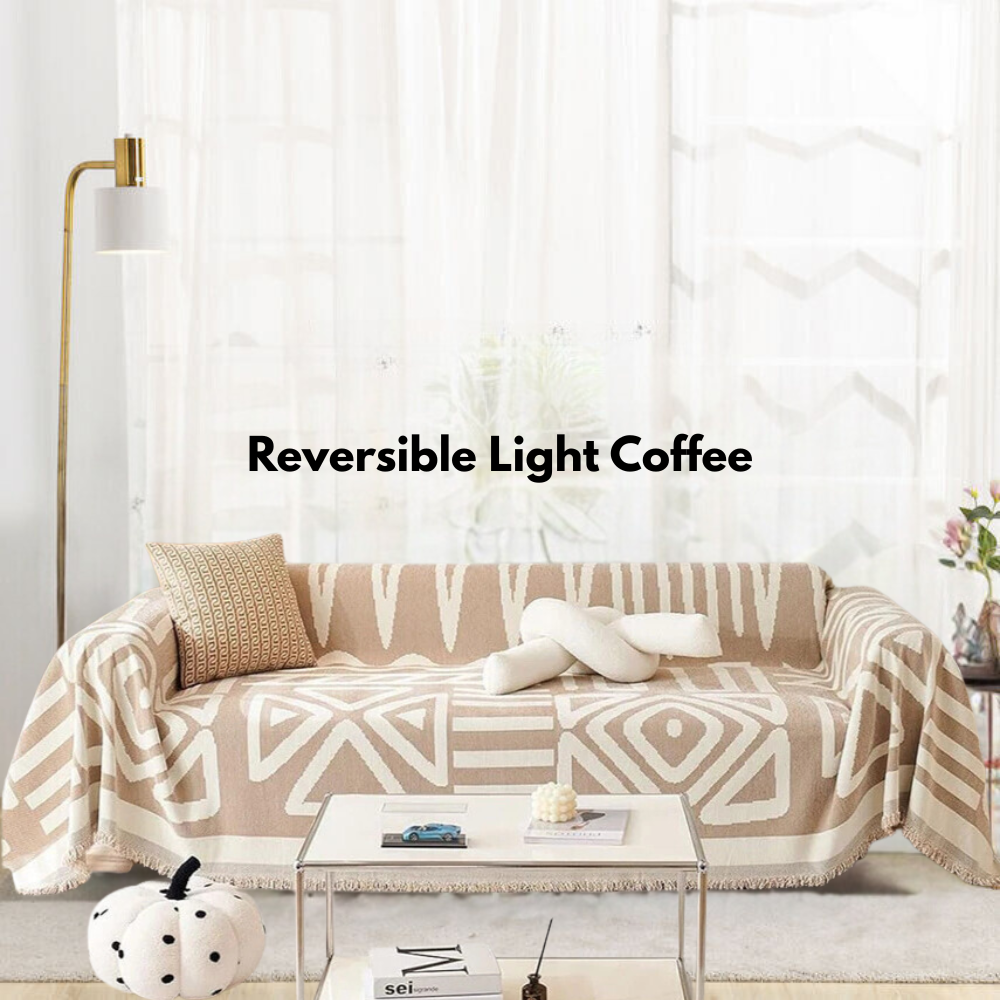Reversible Couch Throw Blanket