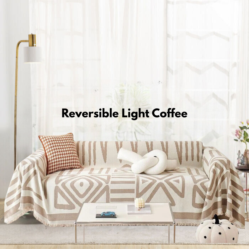 Reversible Couch Throw Blanket