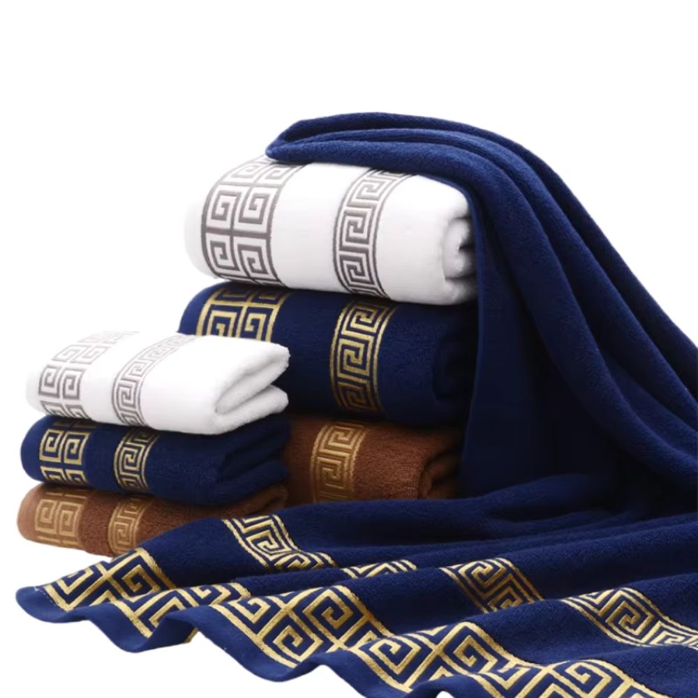 Geometric Pattern Towel 2 pcs