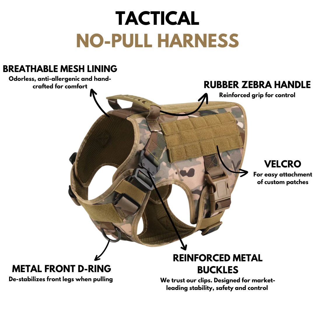 Tactical No-Pull Harness