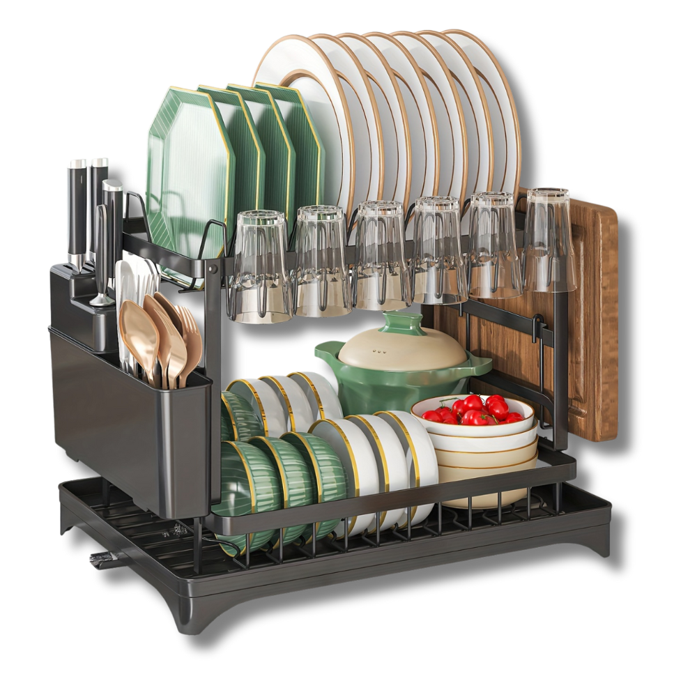 TidyTier Kitchen Dish Rack