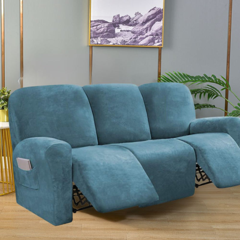 Velvet Multi-Seat Recliner Covers