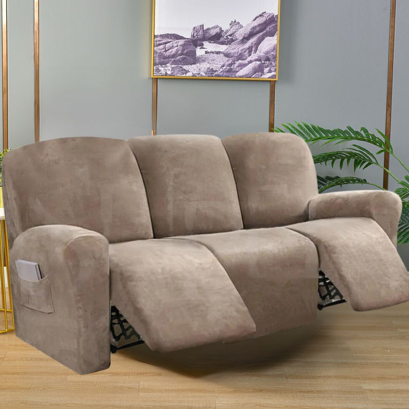 Velvet Multi-Seat Recliner Covers