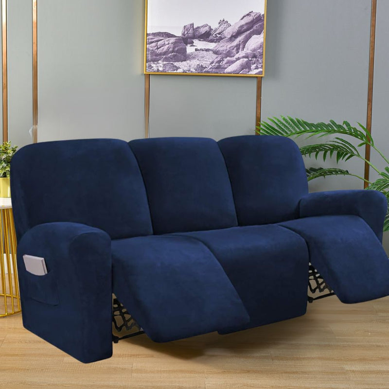 Velvet Multi-Seat Recliner Covers