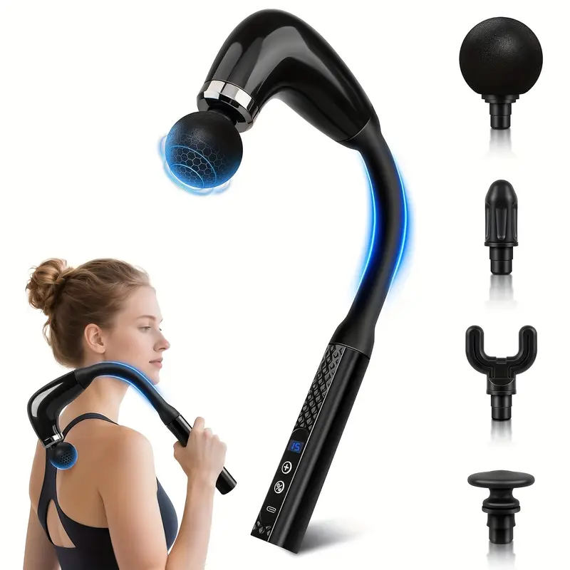 Curved Handle Massage Gun