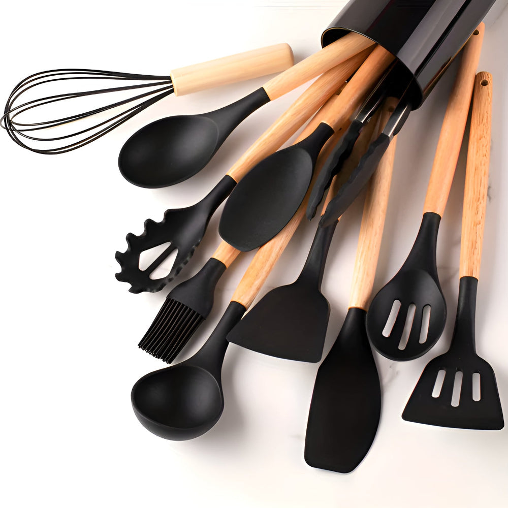12pc Silicone Cooking Utensils Set