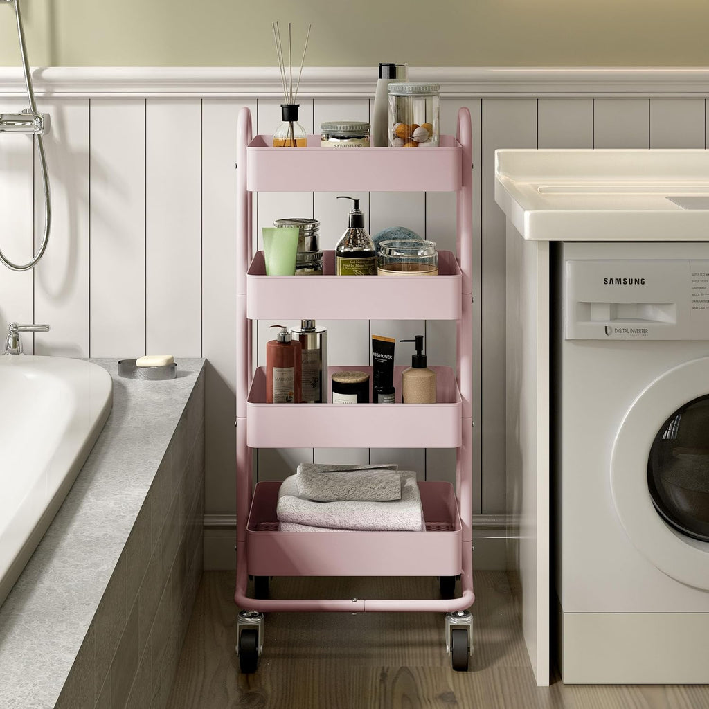 Utility Trolley Cart 4 Tiers