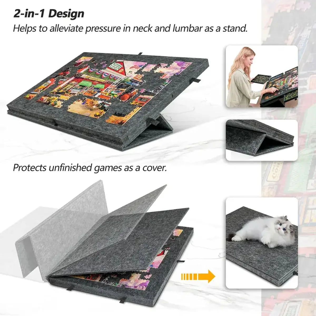 Portable Puzzle Board