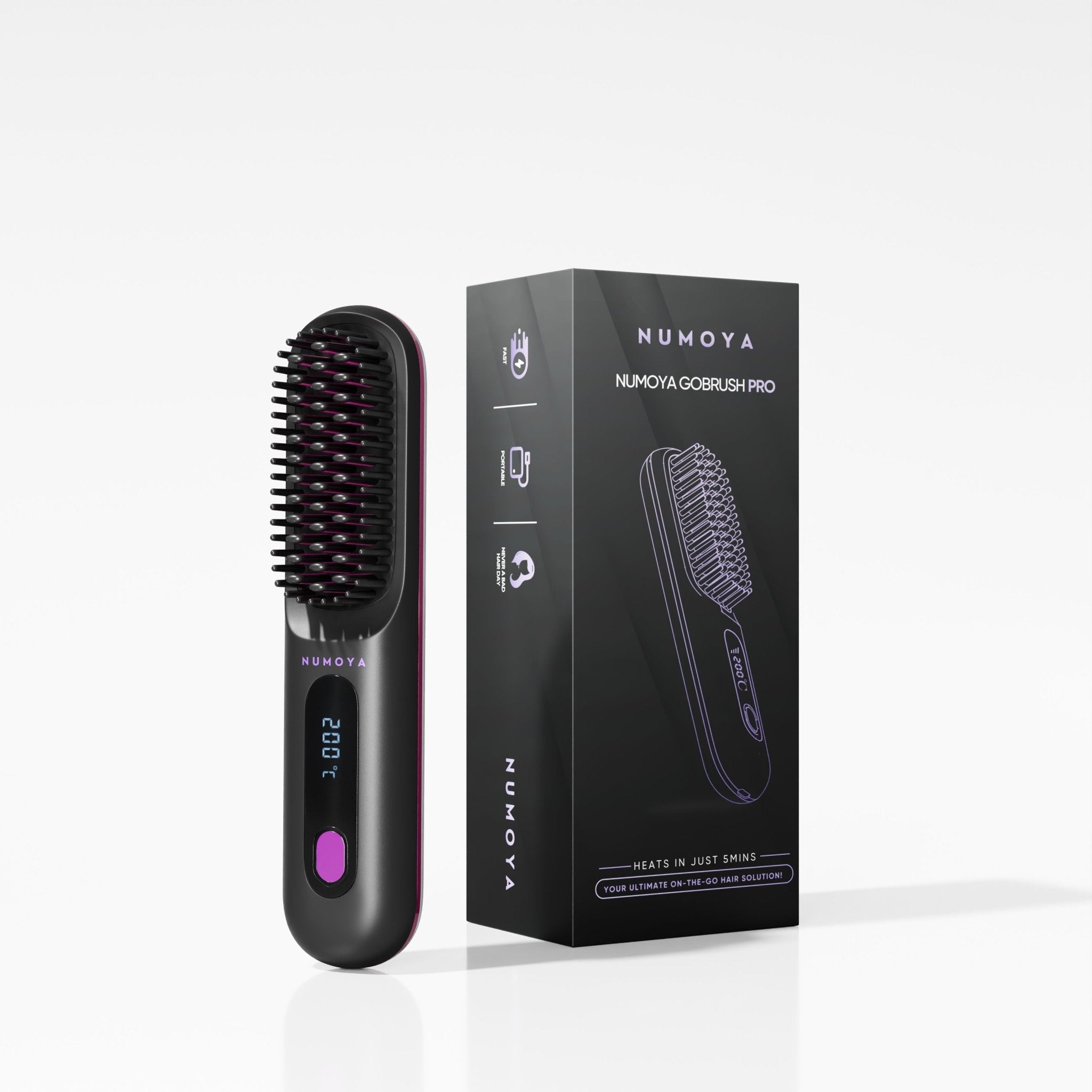 Cordless Straightener Brush