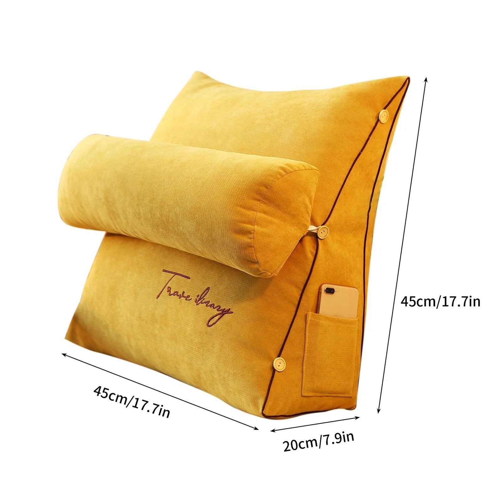 Backrest Reading Pillow