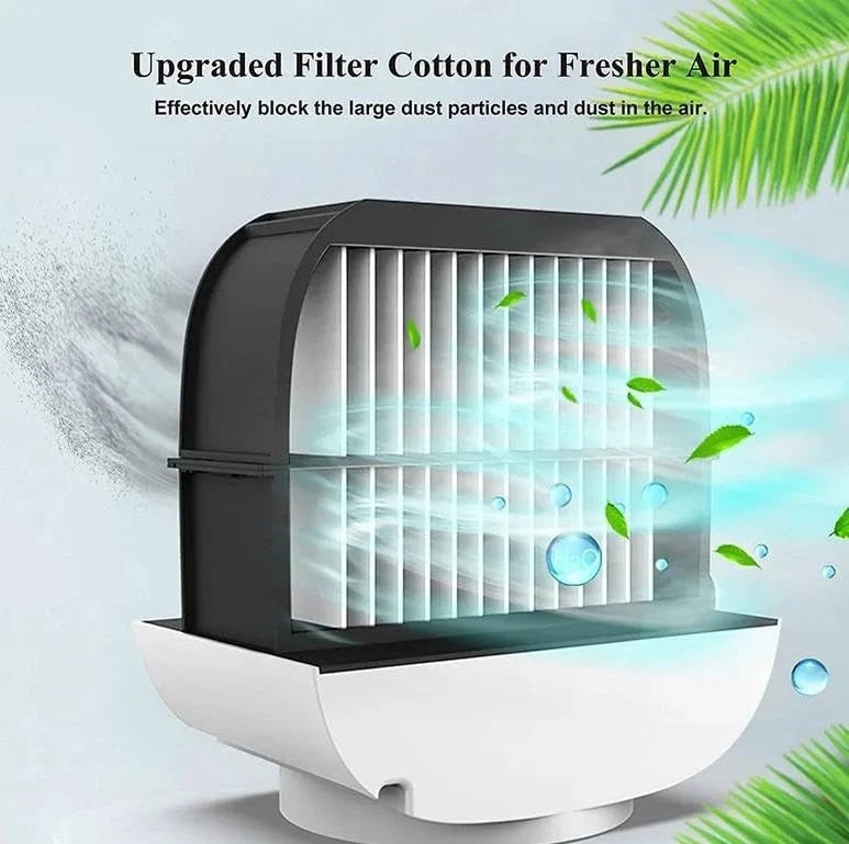 Portable Air Conditioner with LED Nightlight