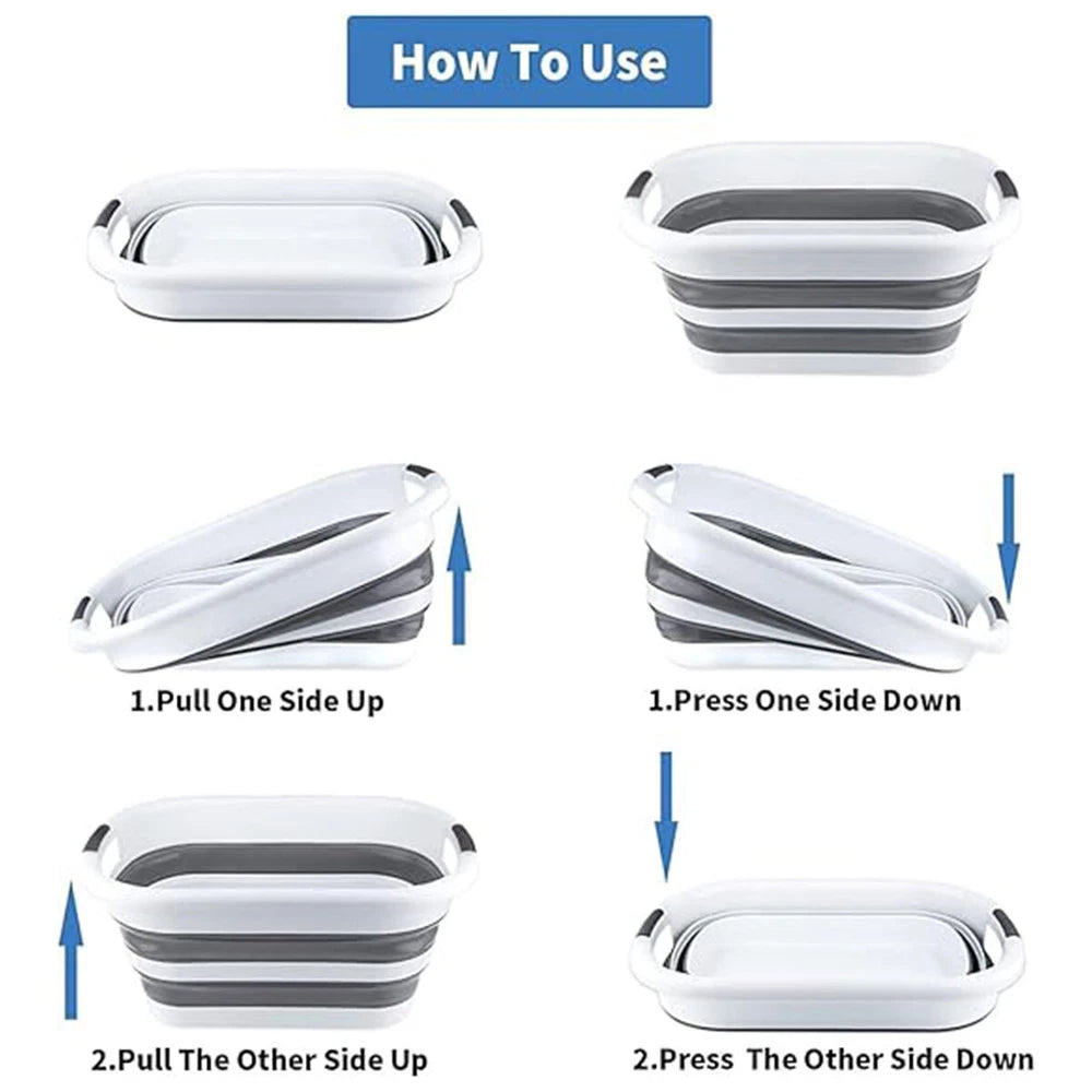 Collapsible Bin With Handles