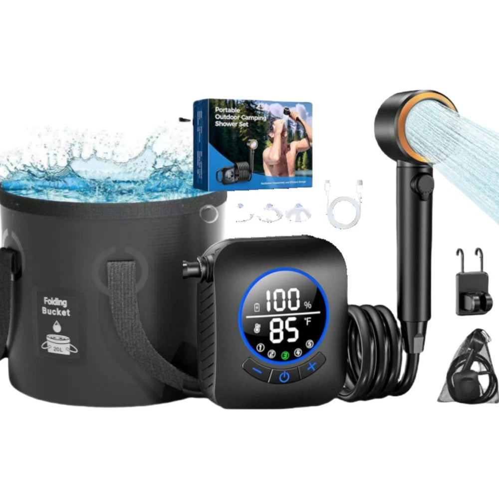 Rechargeable Shower Pump