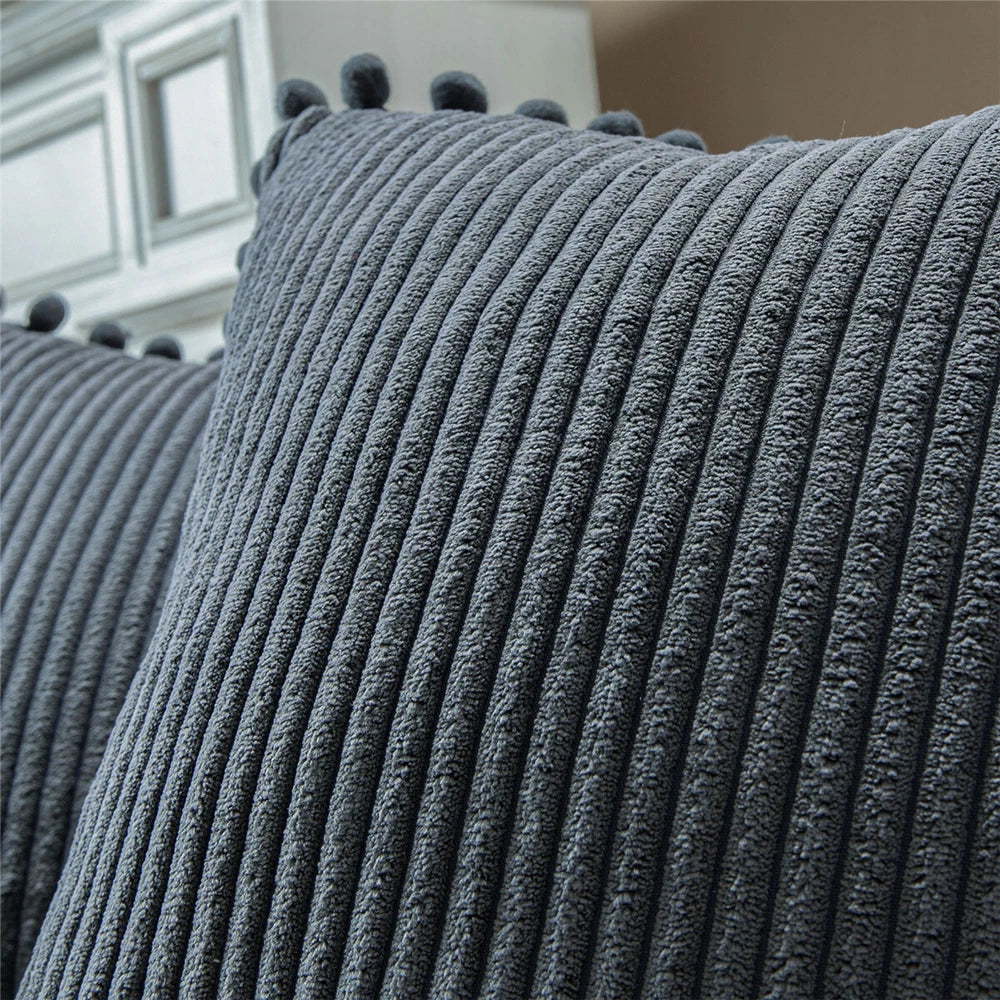 Pom Poms Ball Pillow Cover