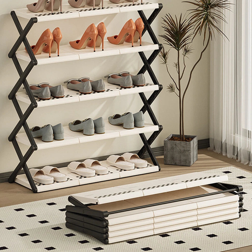 Folding Shoe Rack 5 Tier