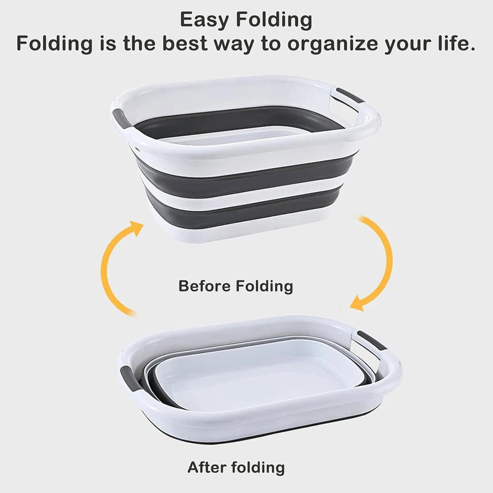 Collapsible Bin With Handles