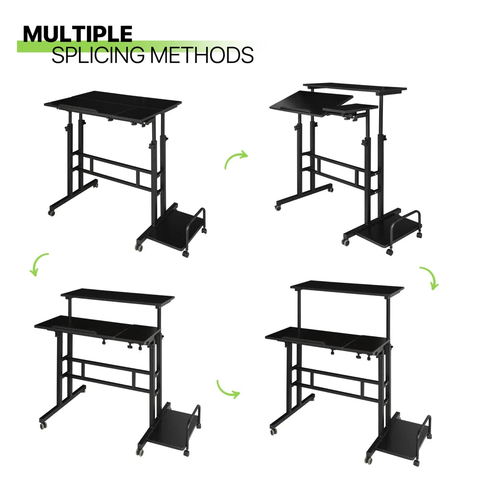 Mobile Lifting Computer Desk