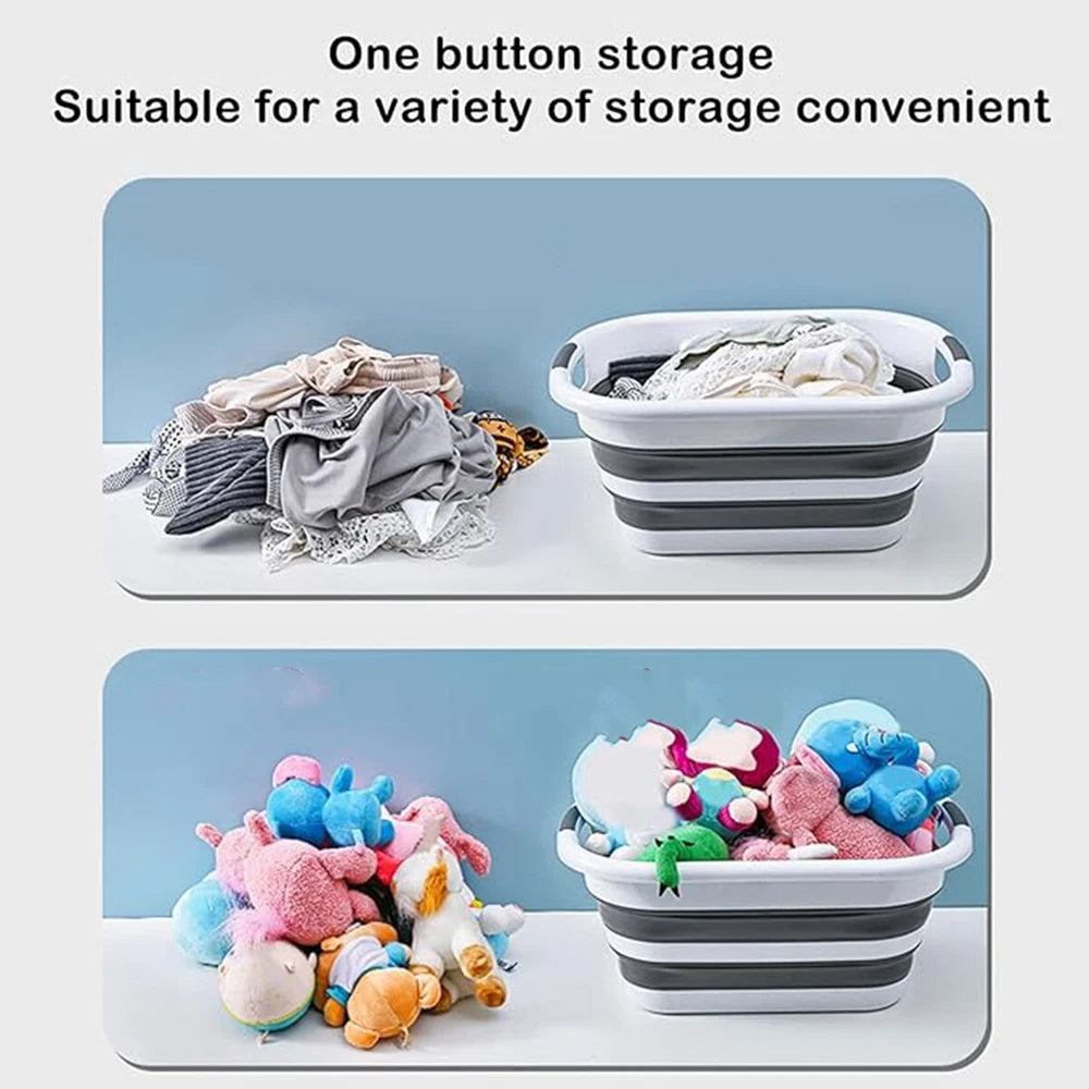 Collapsible Bin With Handles
